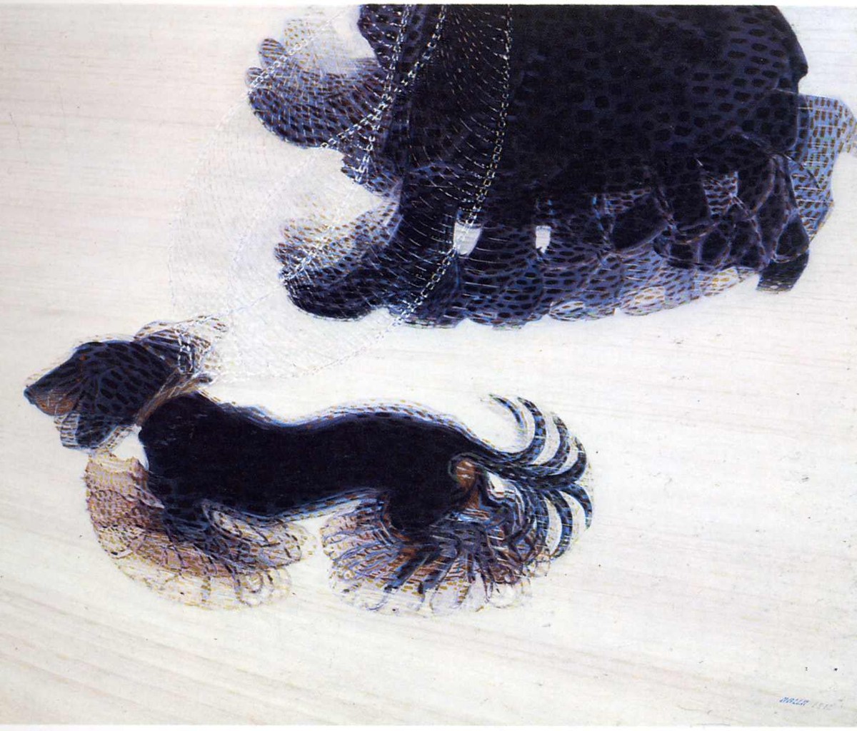 Dynamism of a Dog on a Leash by Giacomo Balla