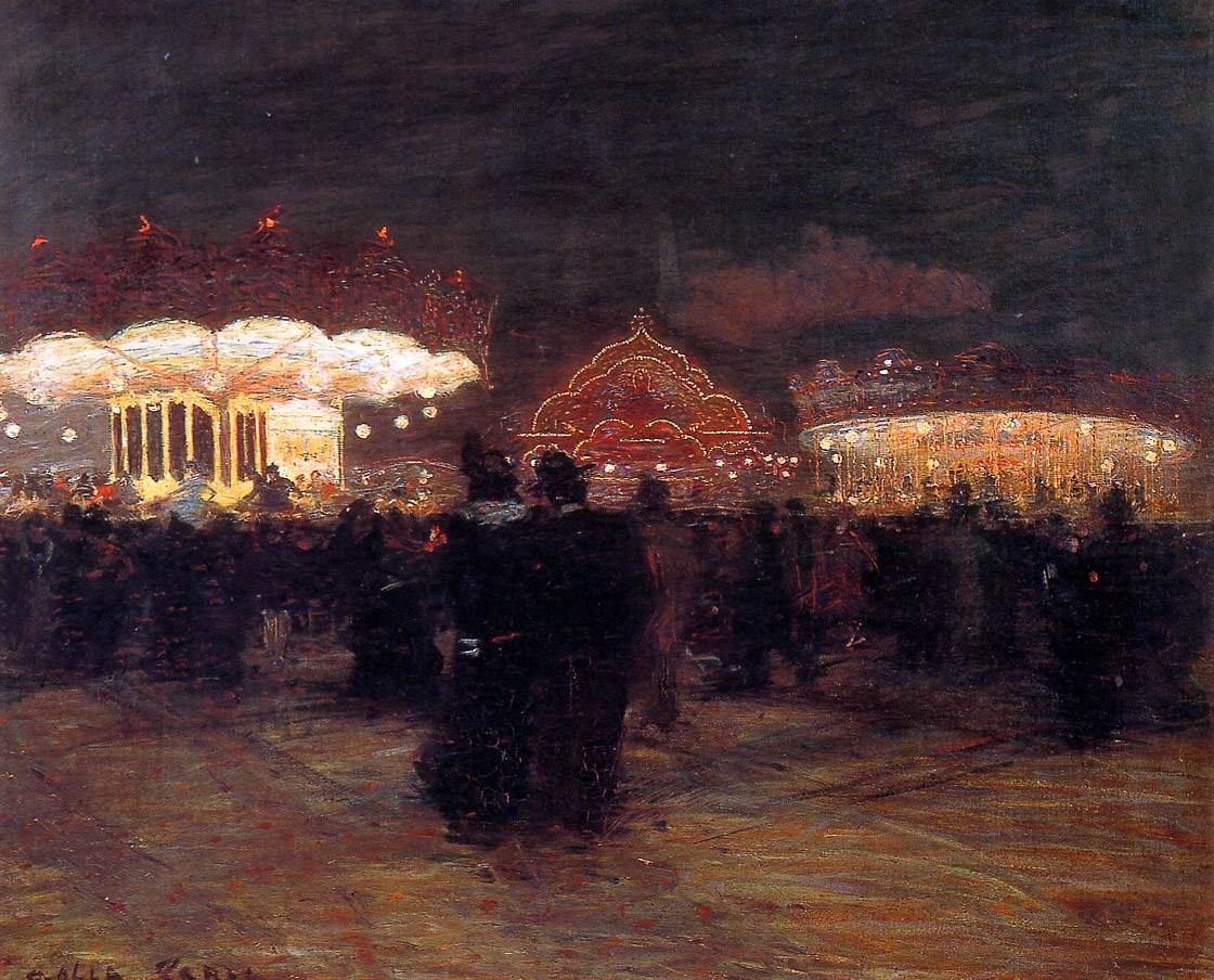 Luna Park, París by Giacomo Balla