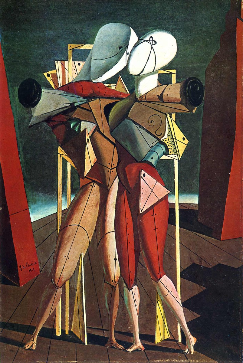 Hector and Andromache by Giorgio de Chirico
