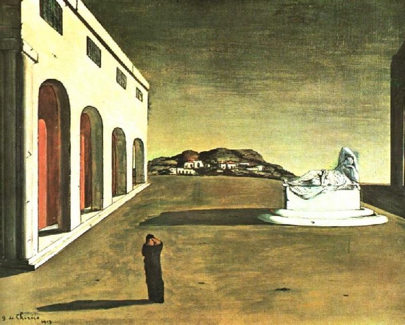 Melancholy of a Beautiful Day by Giorgio de Chirico