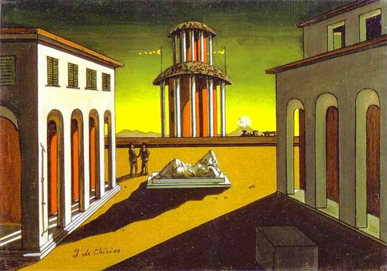 Piazza d'Italia by Giorgio de Chirico