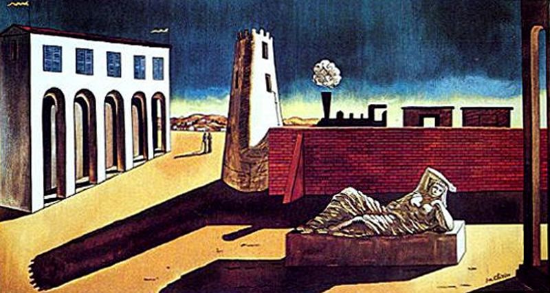 Piazza d'Italia by Giorgio de Chirico