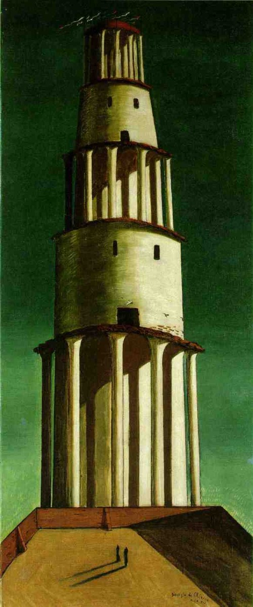 The Great Tower by Giorgio de Chirico