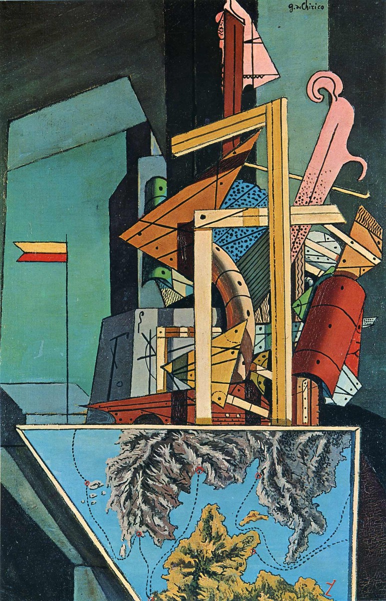 The Melancholy of Departure by Giorgio de Chirico