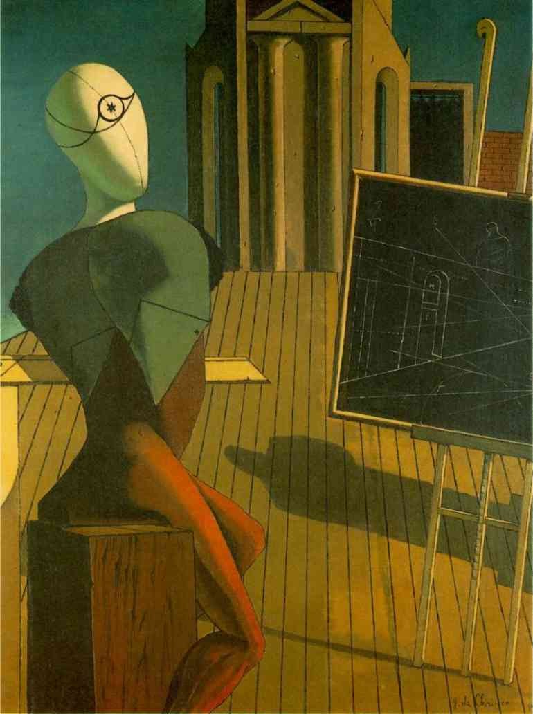 The Prophet by Giorgio de Chirico