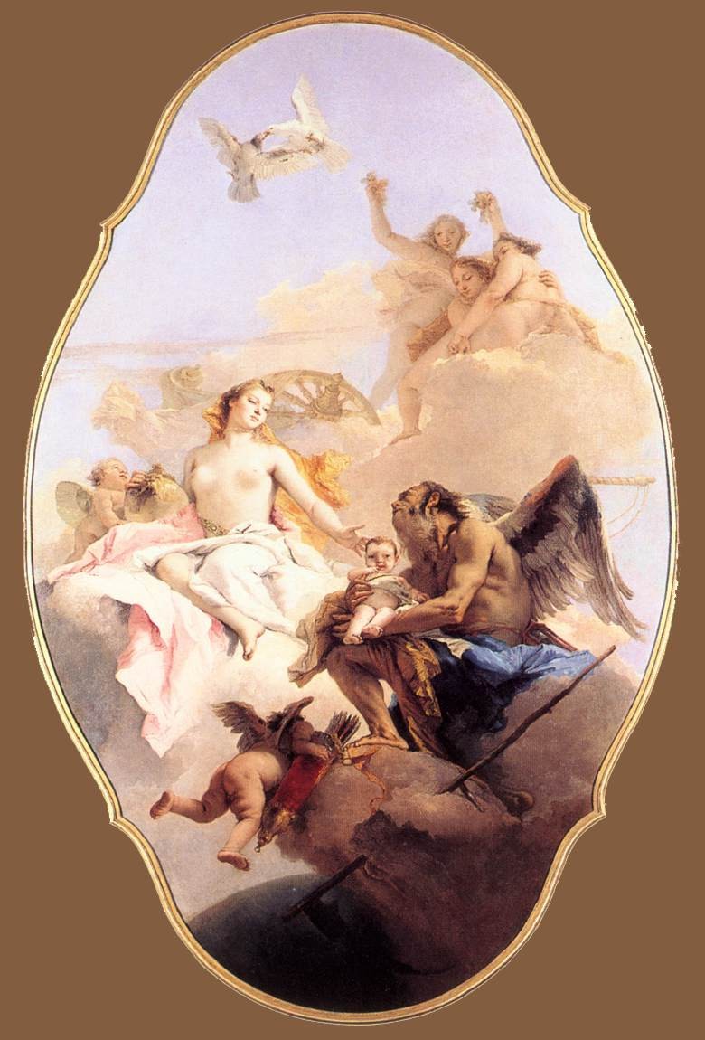 An Allegory with Venus and Time by Giovanni Battista Tiepolo