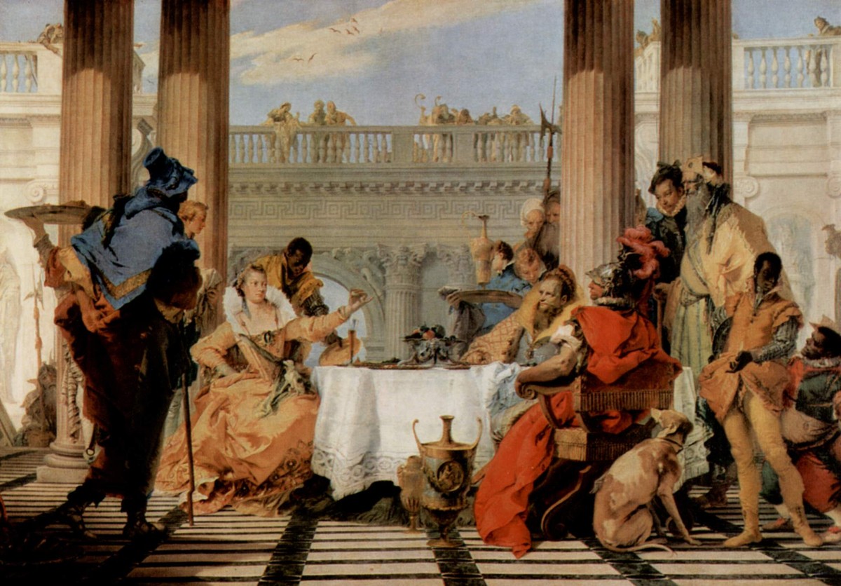 The Banquet of Cleopatra by Giovanni Battista Tiepolo
