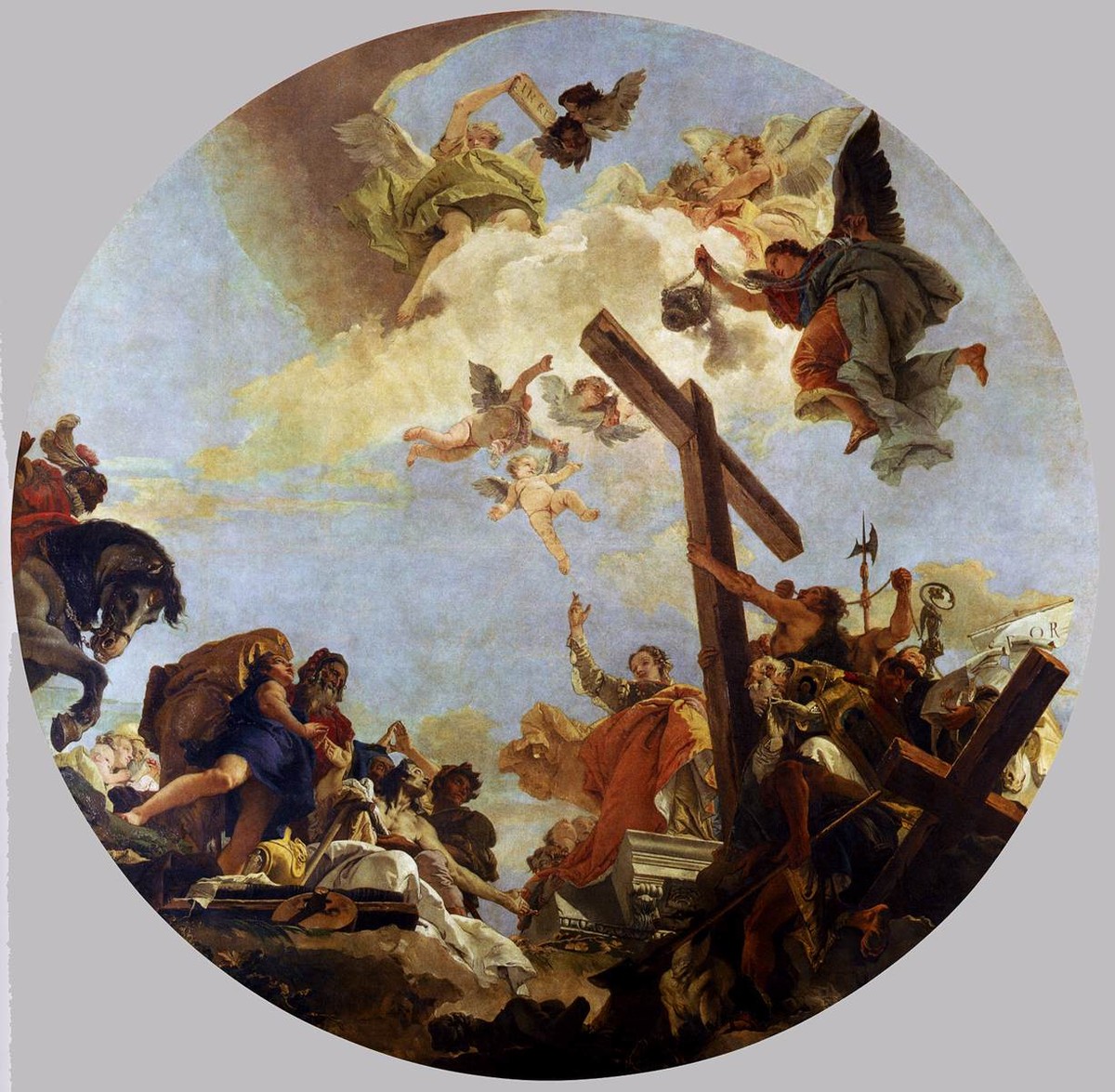 The Discovery of the True Cross and St. Helena by Giovanni Battista Tiepolo