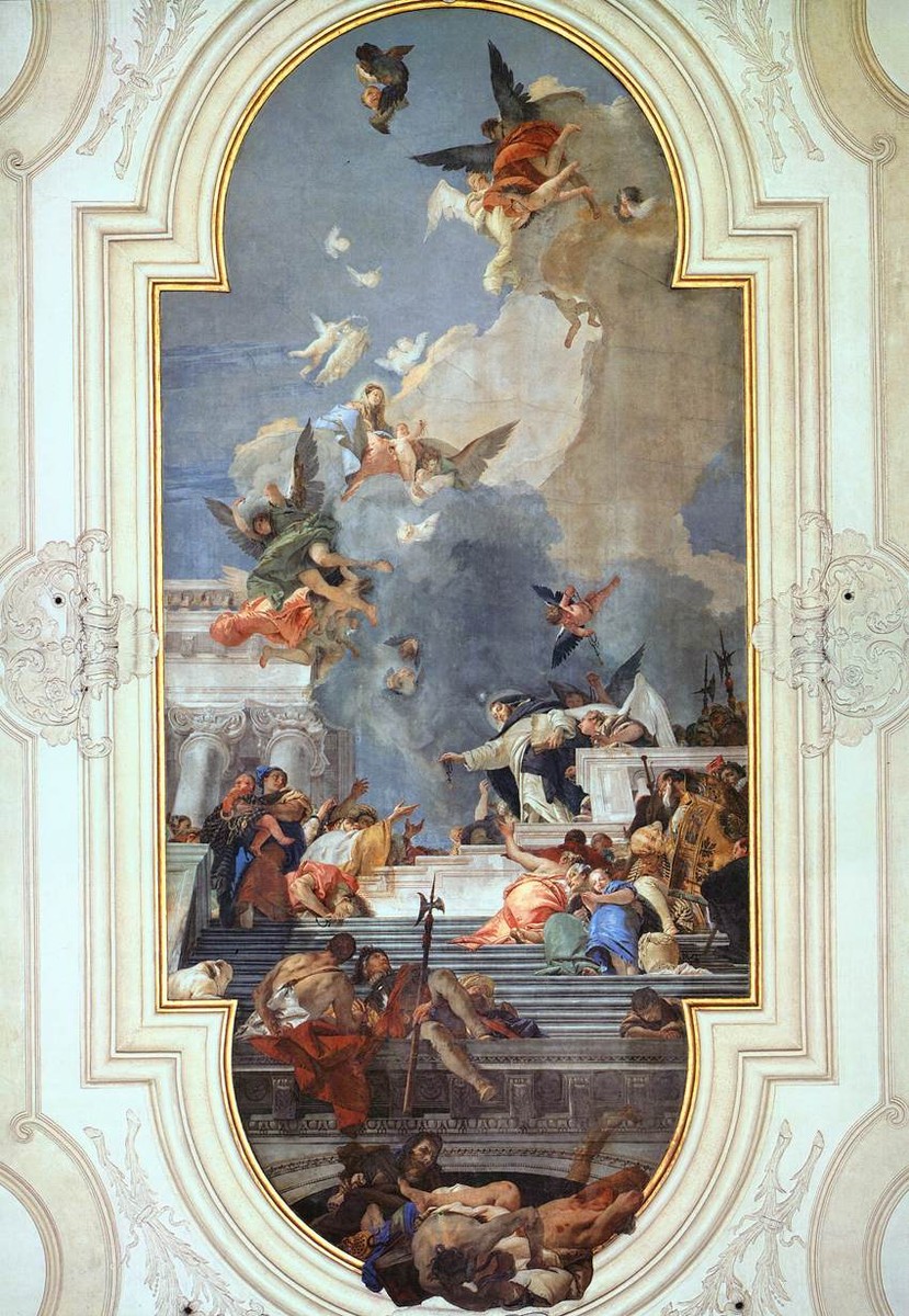 The Institution of the Rosary by Giovanni Battista Tiepolo