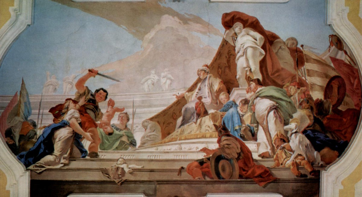 The Judgment of Solomon by Giovanni Battista Tiepolo