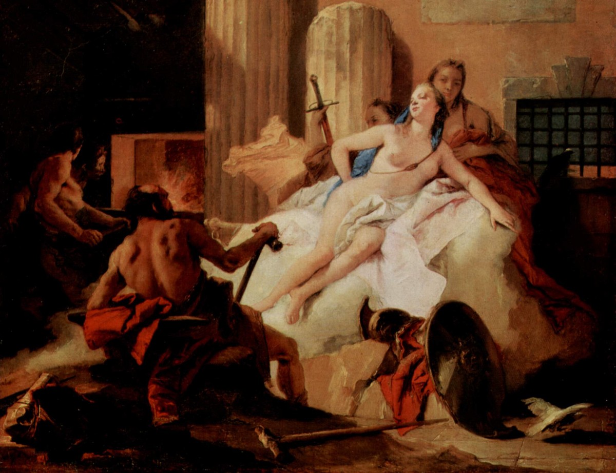 Venus and Vulcan by Giovanni Battista Tiepolo