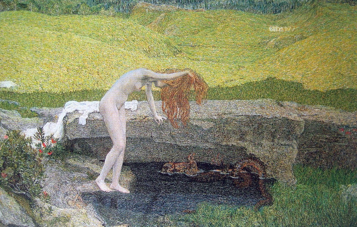 Vanity by Giovanni Segantini