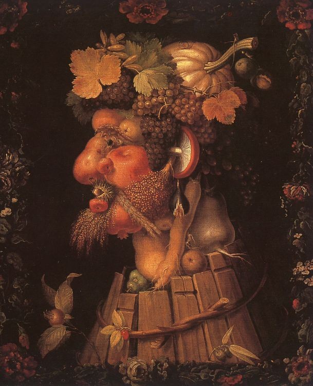 Autumn by Giuseppe Arcimboldo