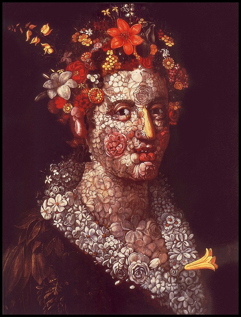 Flora by Giuseppe Arcimboldo