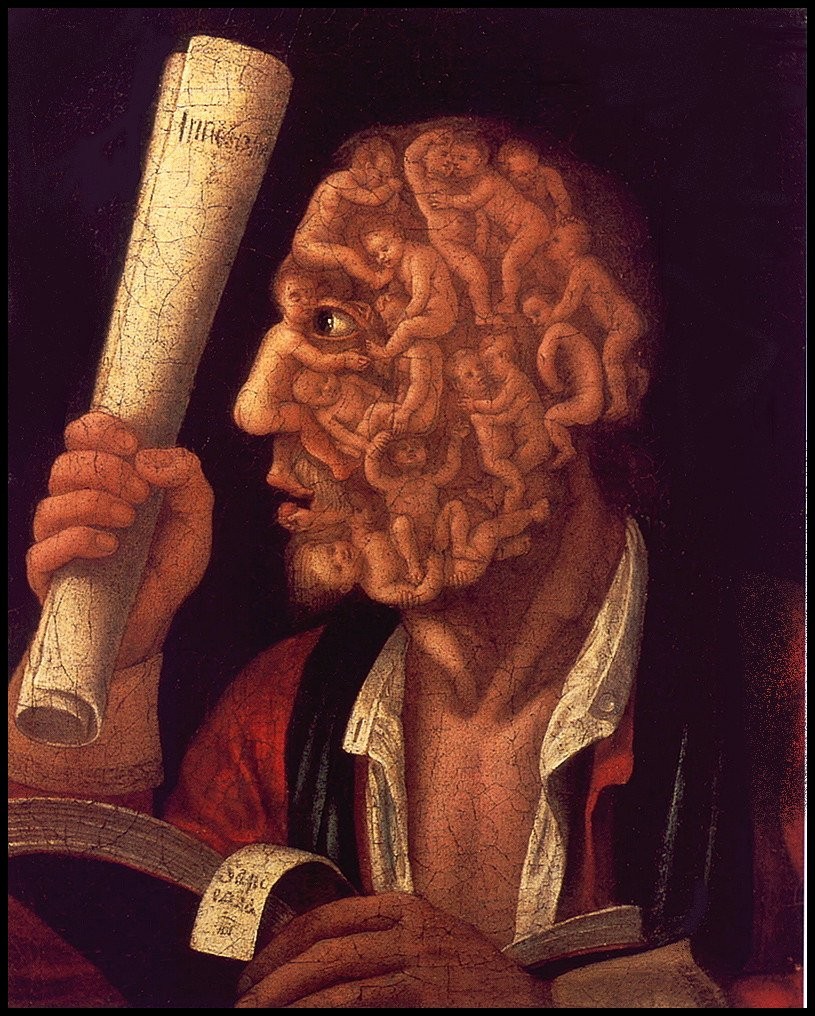 Portrait of Adam by Giuseppe Arcimboldo