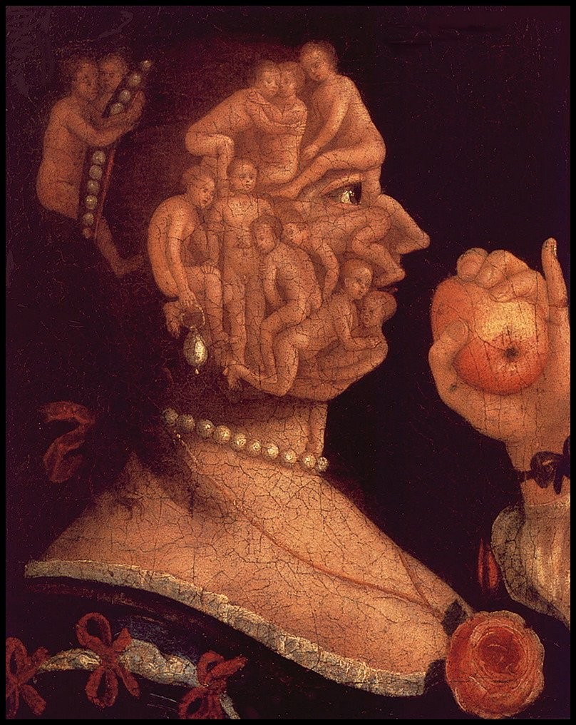 Portrait of Eve by Giuseppe Arcimboldo