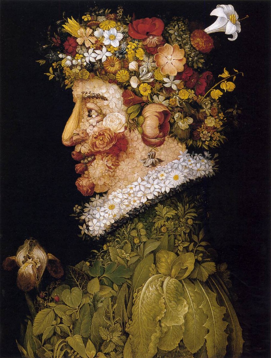 Spring by Giuseppe Arcimboldo