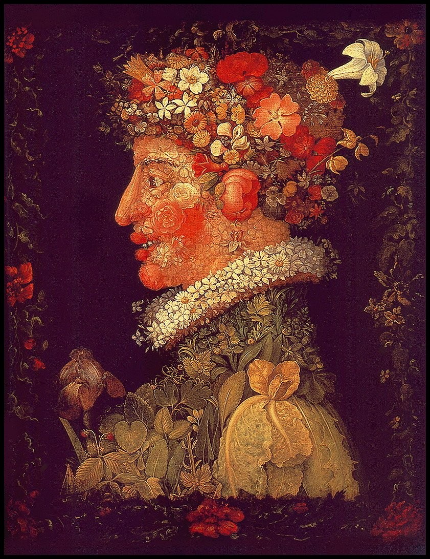 Spring by Giuseppe Arcimboldo
