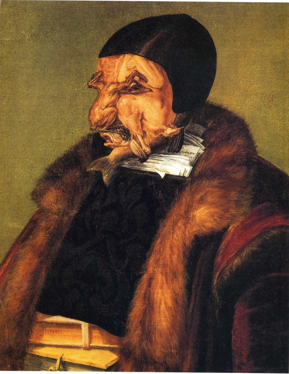 The Lawyer by Giuseppe Arcimboldo