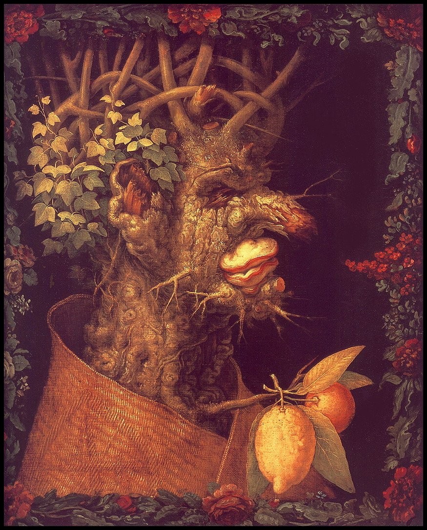 Winter by Giuseppe Arcimboldo