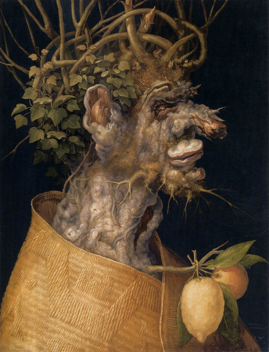 Winter by Giuseppe Arcimboldo