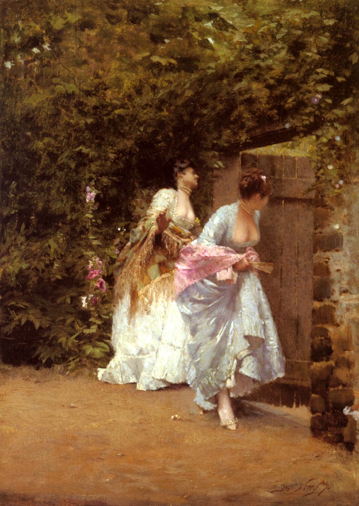 Back From Dance by Giuseppe De Nittis