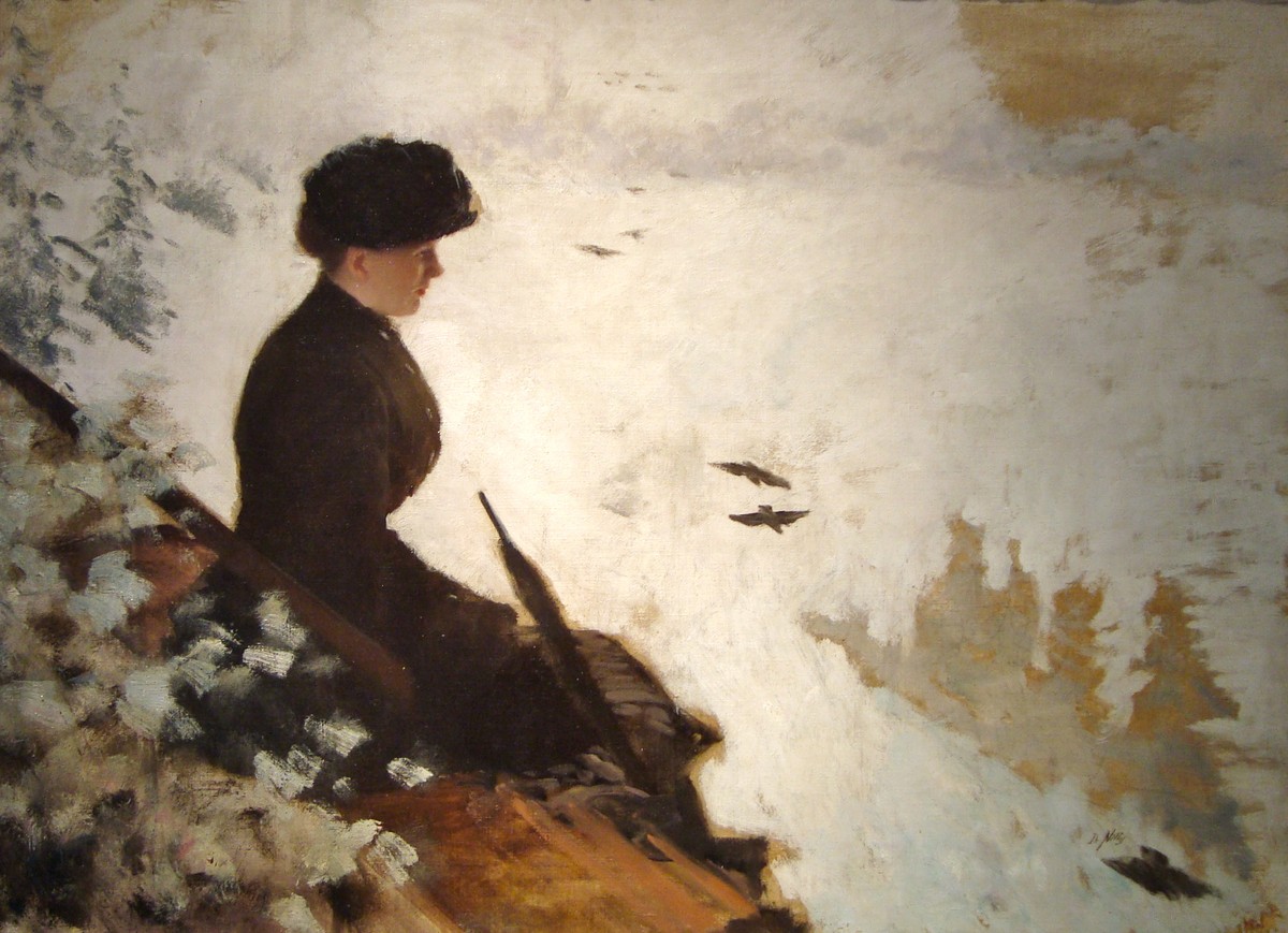 Snow Effect by Giuseppe De Nittis
