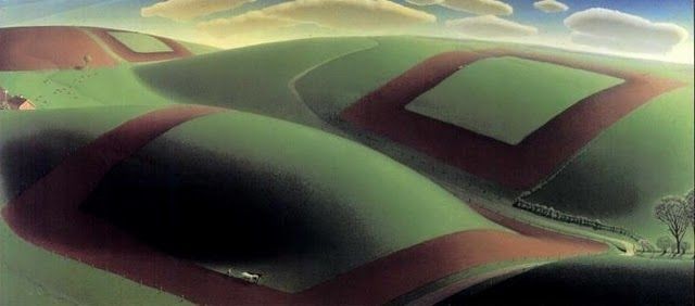 Spring Turning by Grant Wood