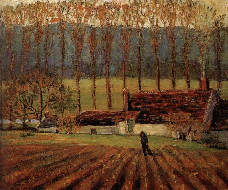 Vegetable Farm by Grant Wood