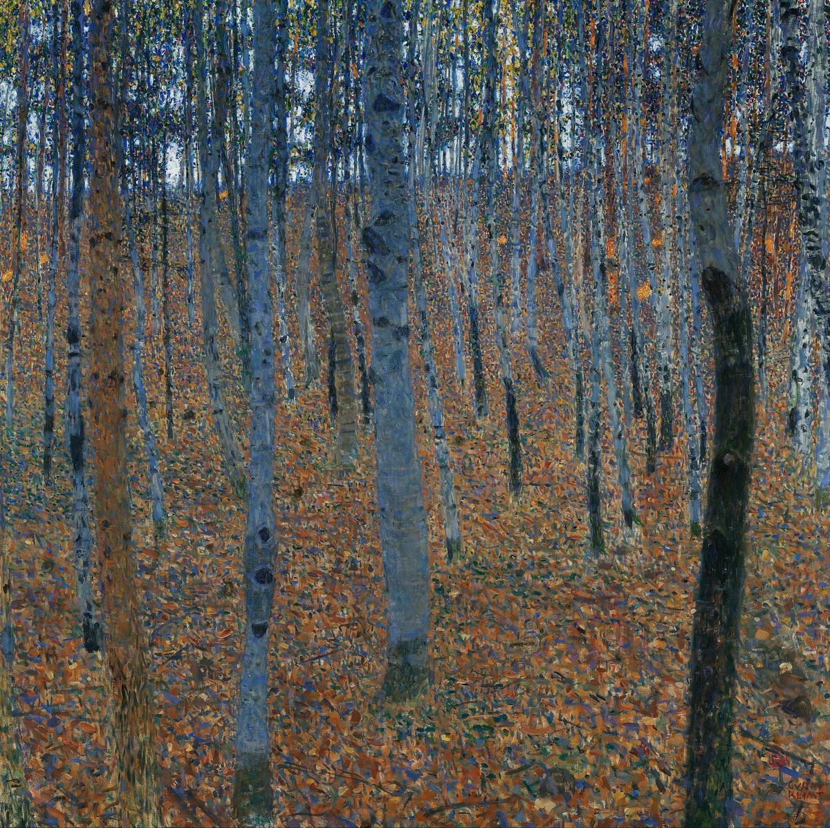 Beech Grove I by Gustav Klimt