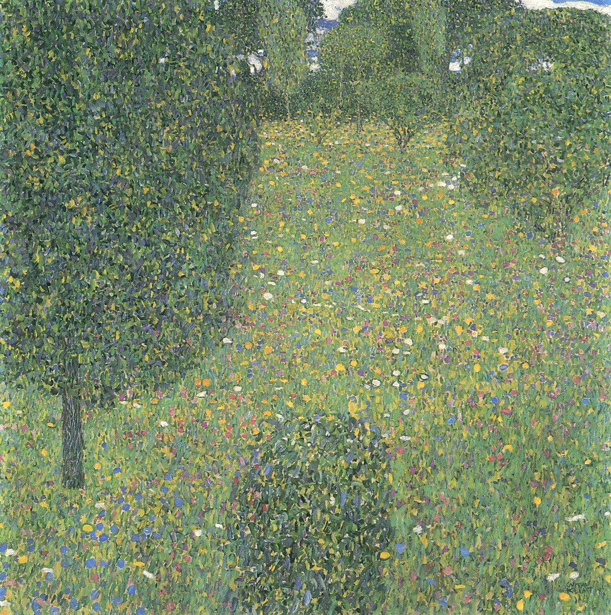 Landscape Garden (Meadow in Flower) by Gustav Klimt