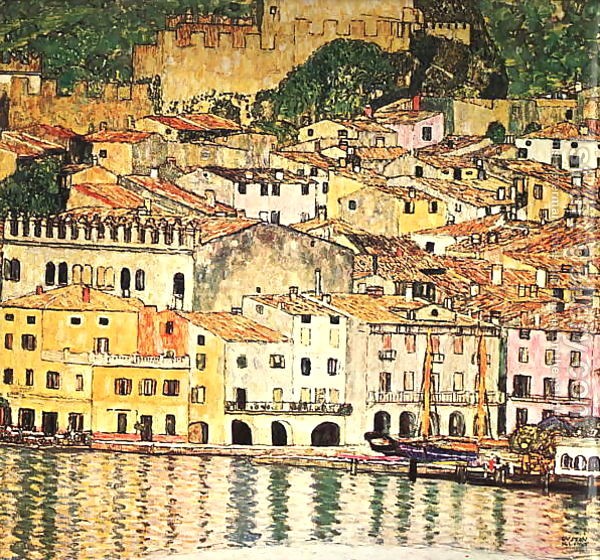 Malcesine on Lake Garda by Gustav Klimt