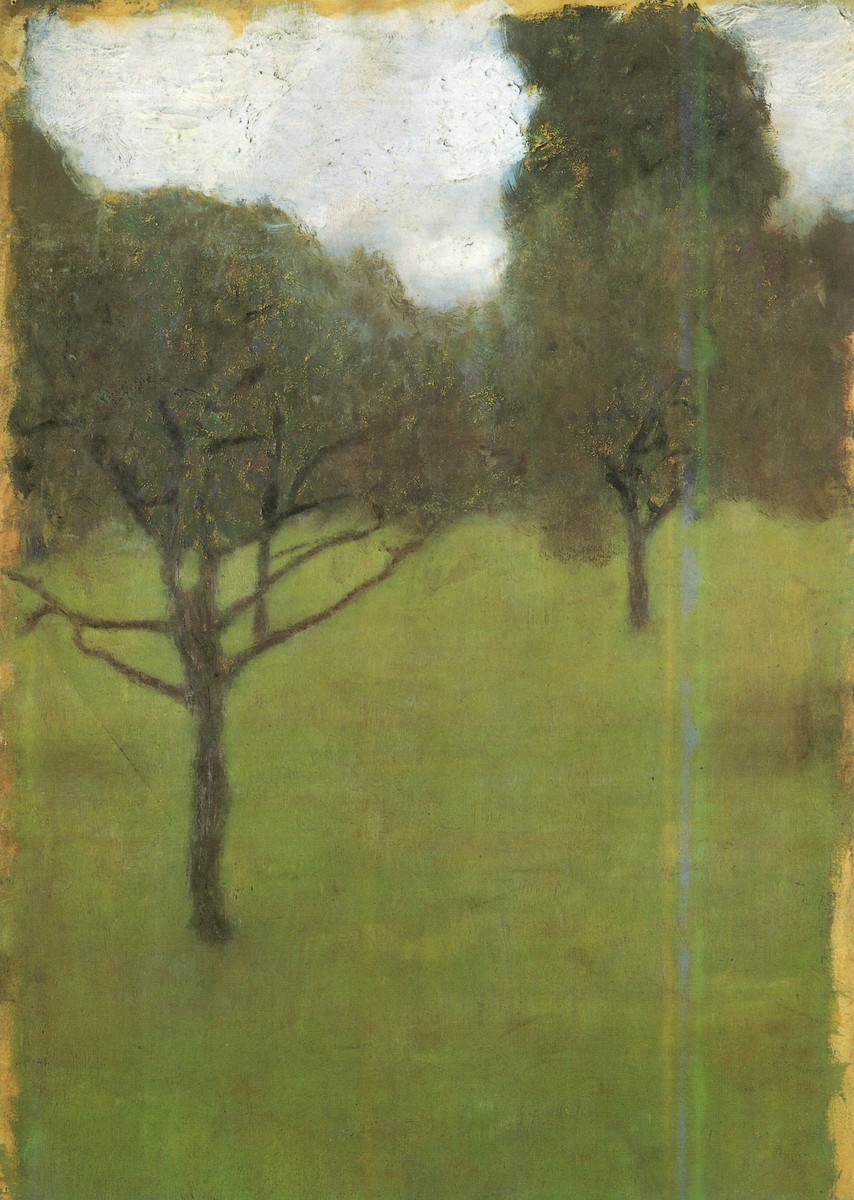 Orchard by Gustav Klimt
