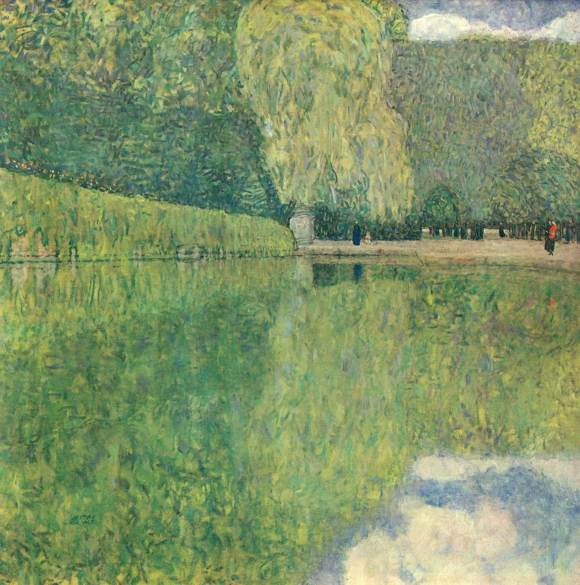 Park of Schönbrunn by Gustav Klimt