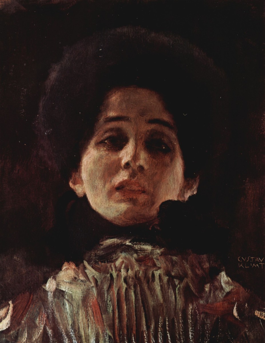 Portrait of a Woman by Gustav Klimt