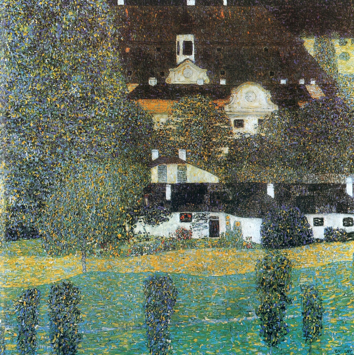 Schloss Kammer am Attersee, II by Gustav Klimt