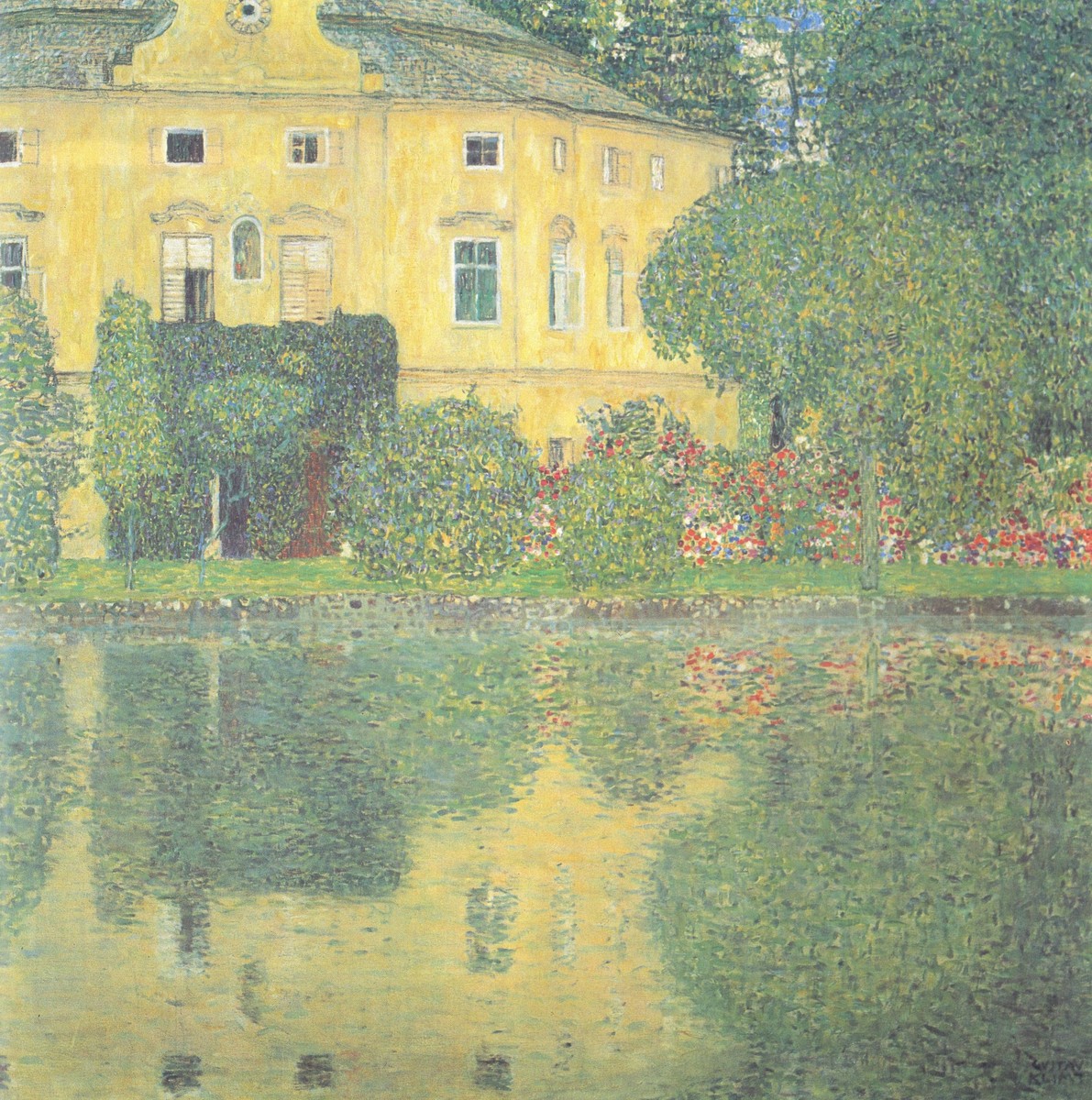 Schloss Kammer on the Attersee IV by Gustav Klimt