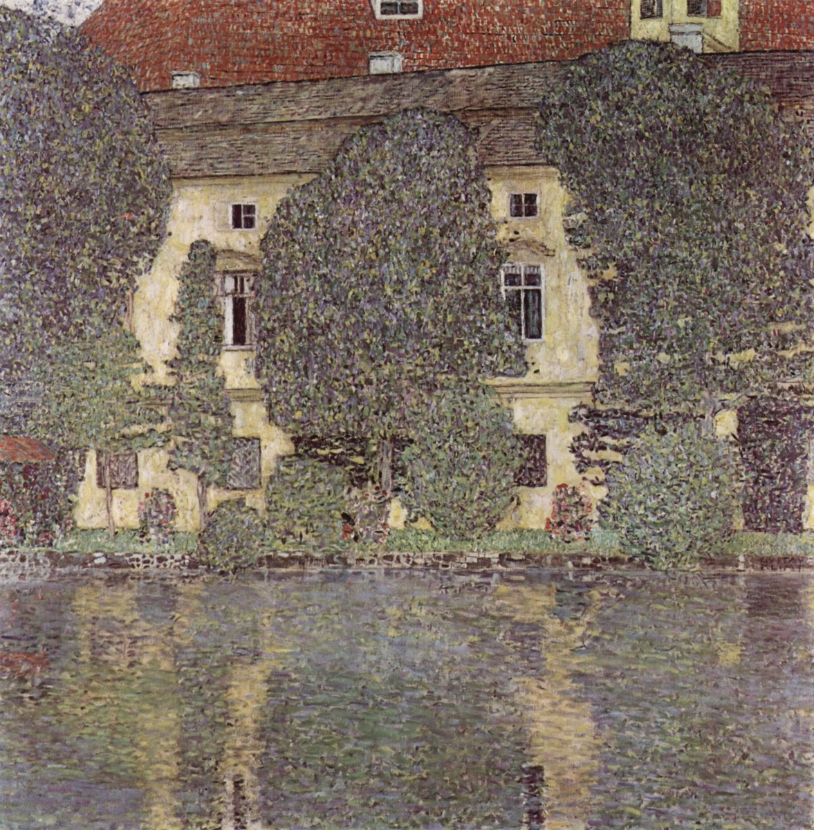 The Schloss Kammer on the Attersee, III by Gustav Klimt