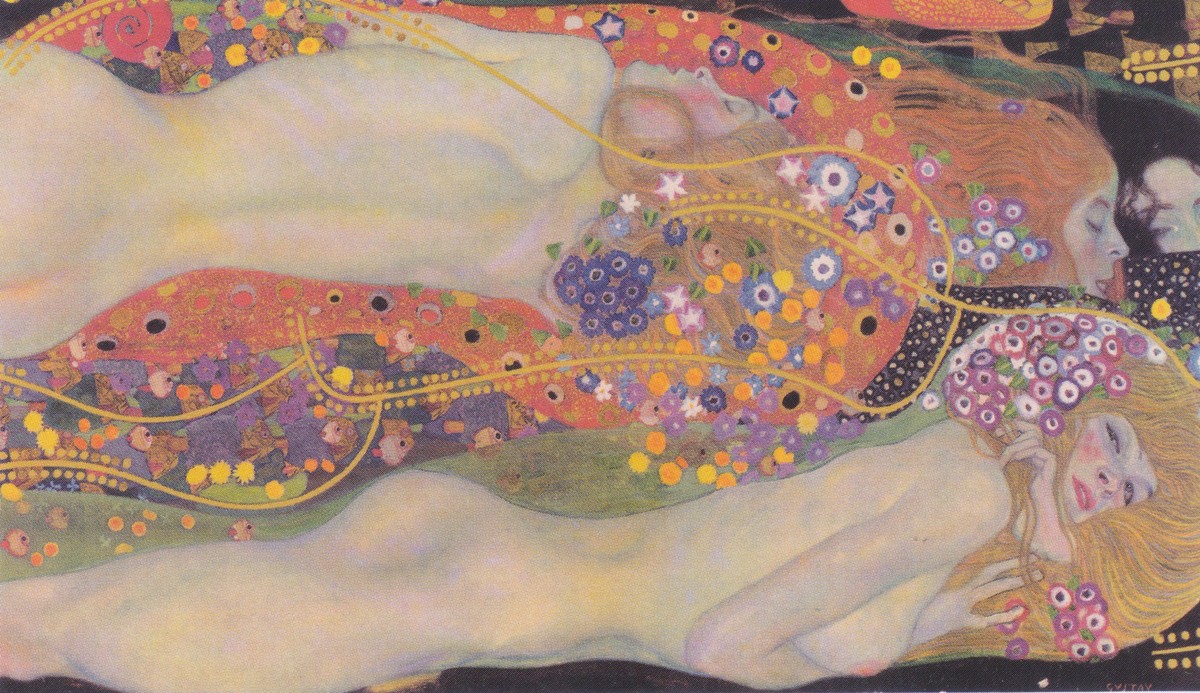 Water Snakes II by Gustav Klimt