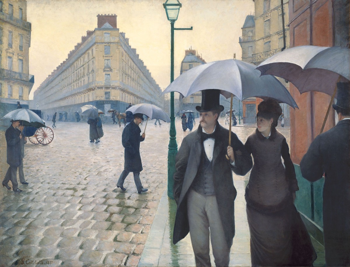 Paris Street, Rainy Day by Gustave Caillebotte