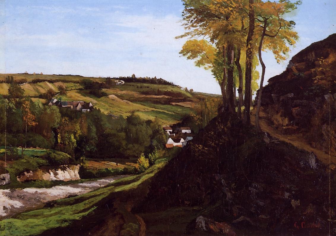 Valley of Ornans by Gustave Courbet