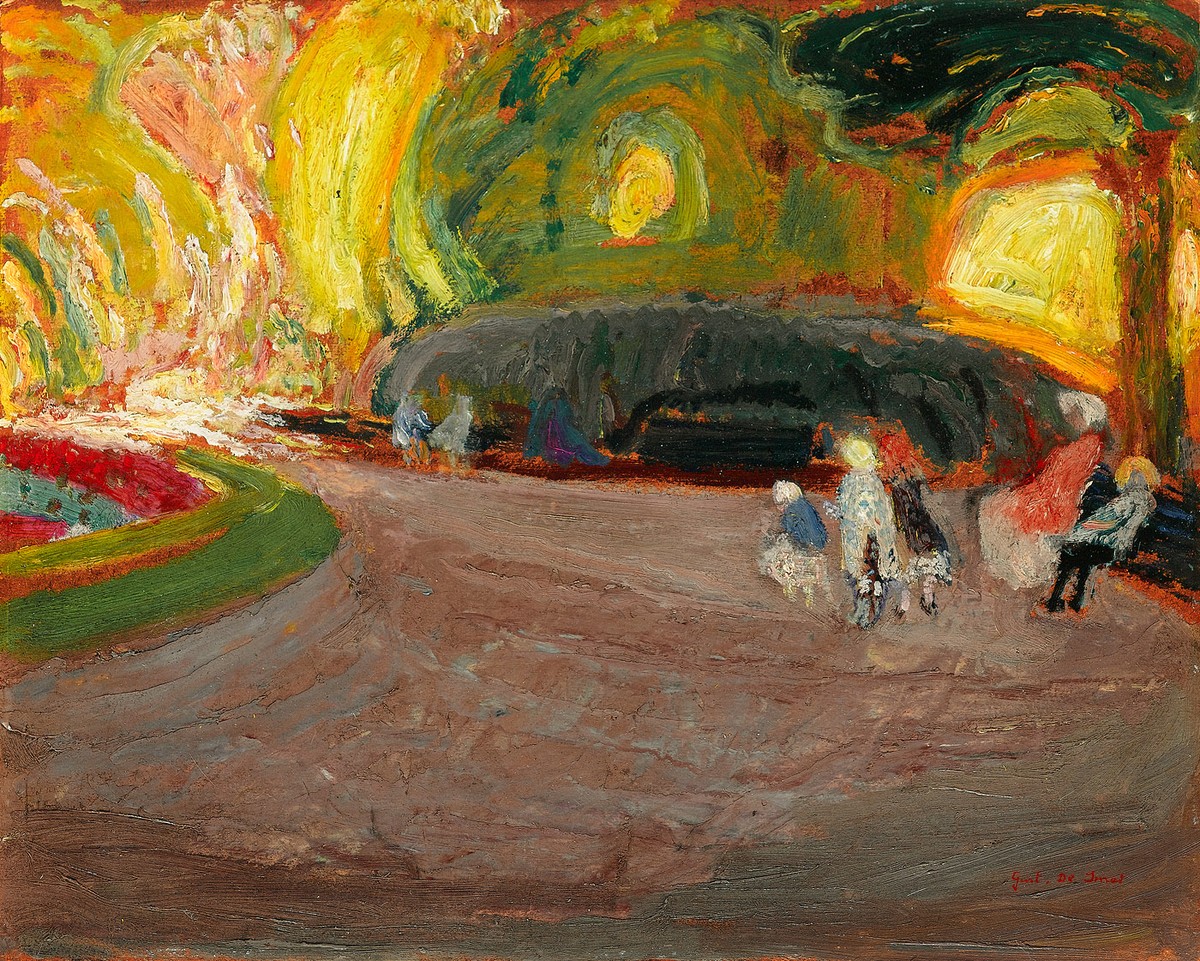 Vondelpark by Gustave de Smet