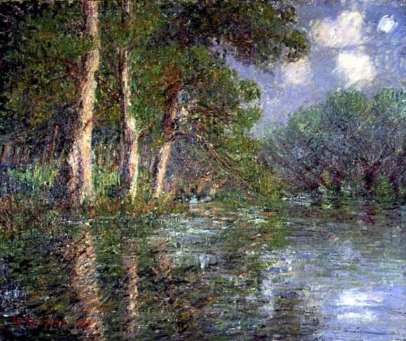 A Bend in the Eure by Gustave Loiseau