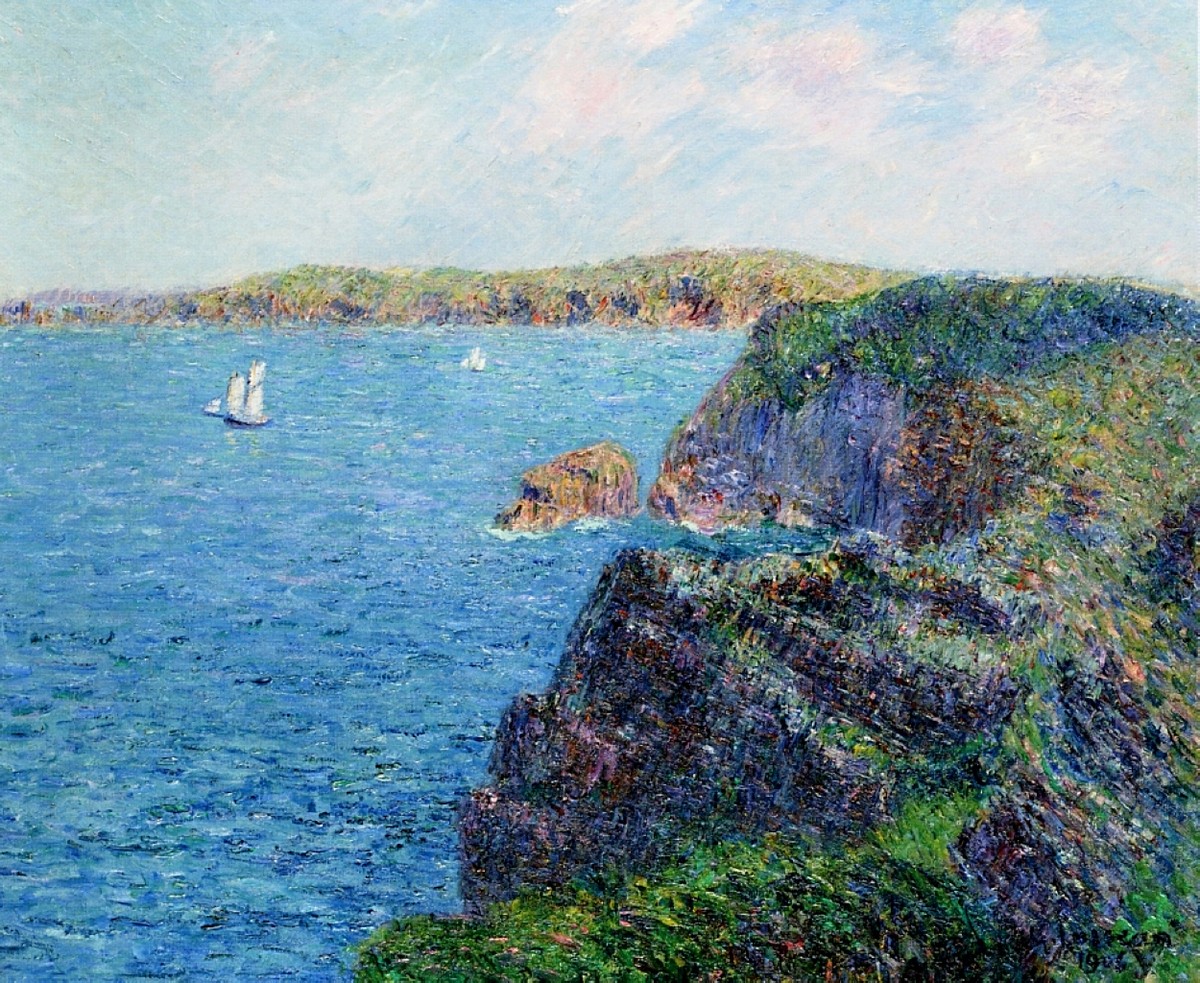 A Cove at Sevignies by Gustave Loiseau