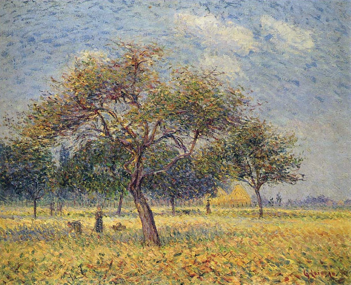 Apple Trees in October by Gustave Loiseau