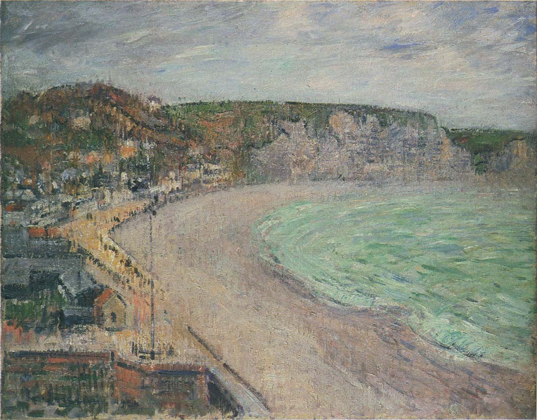 Beach at Fecamp by Gustave Loiseau