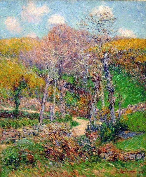 Breton landscape by Gustave Loiseau