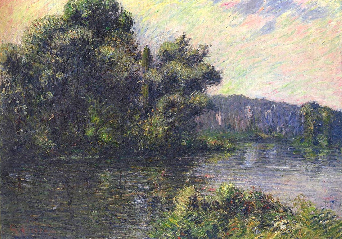 By the Eure River by Gustave Loiseau