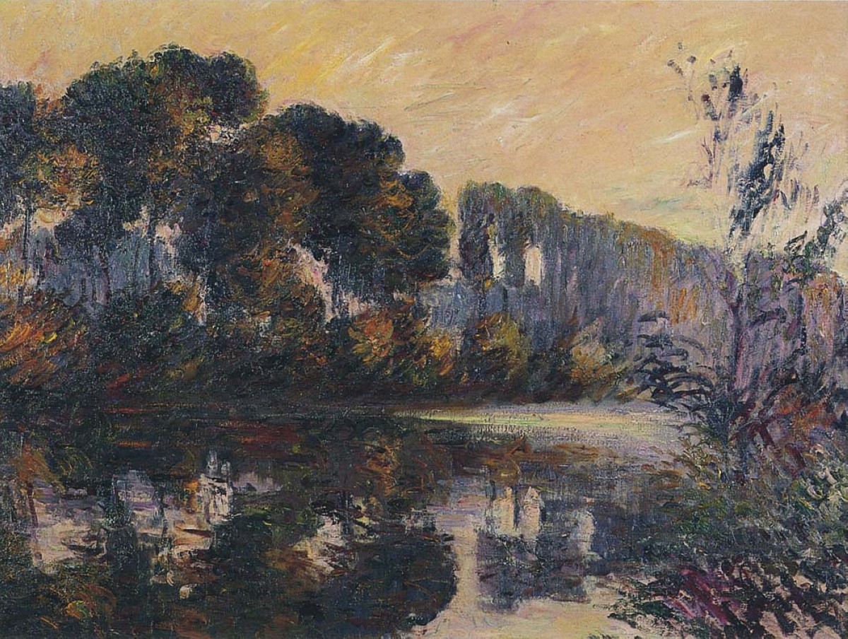 By the Eure River by Gustave Loiseau