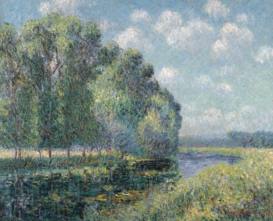By the Eure River in Spring by Gustave Loiseau